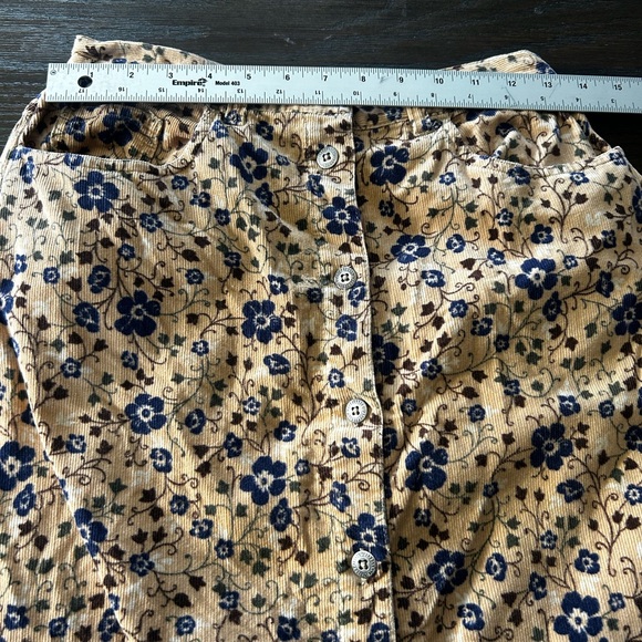 Bobbie Brooks Tan Pencil Skirt Midi Length Casual corduroy - Picture 10 of 11